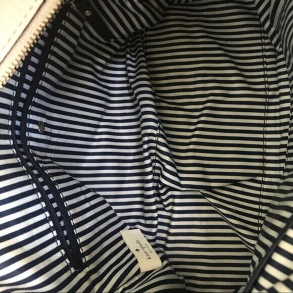 Kate Spade Leather Catherine Street Satchel Crossbody Shoulder Handle Bag Tan - Picture 6 of 16